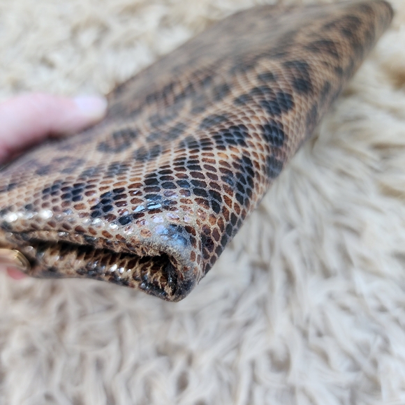 HOBO Black and Brown Snakeskin Clutch Wallet Set - Picture 13 of 13